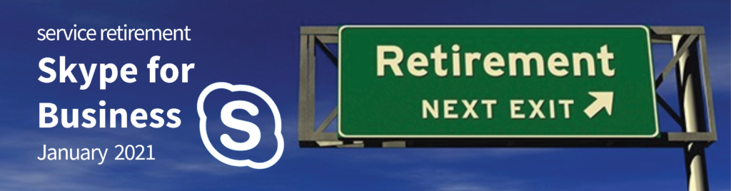 January 2020 Skype for Business Retirement Image